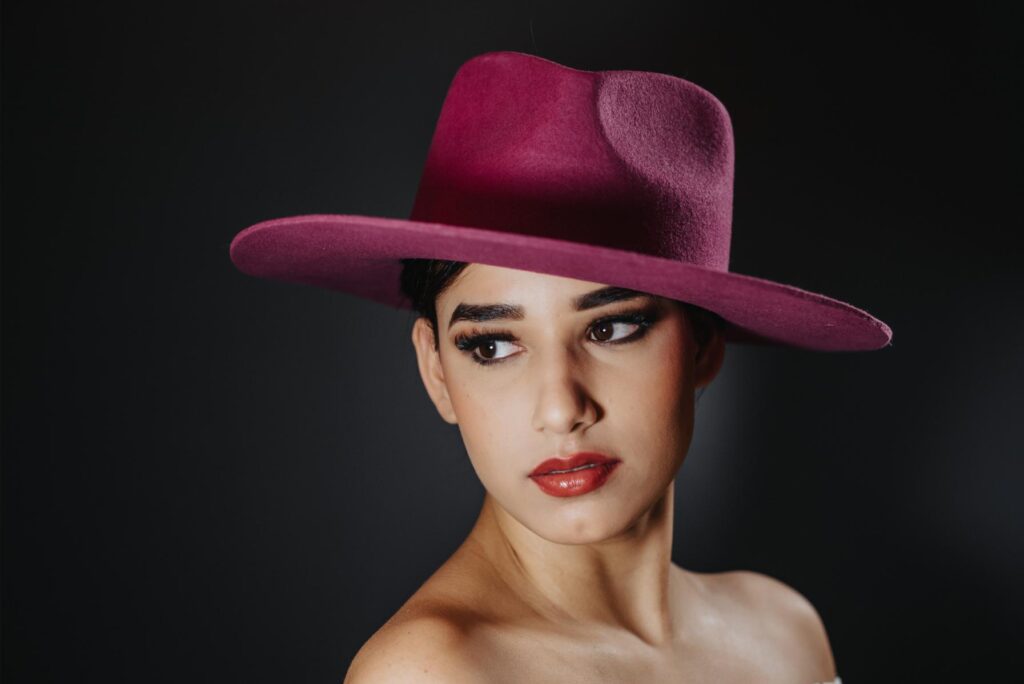 Fuchsia Fedora