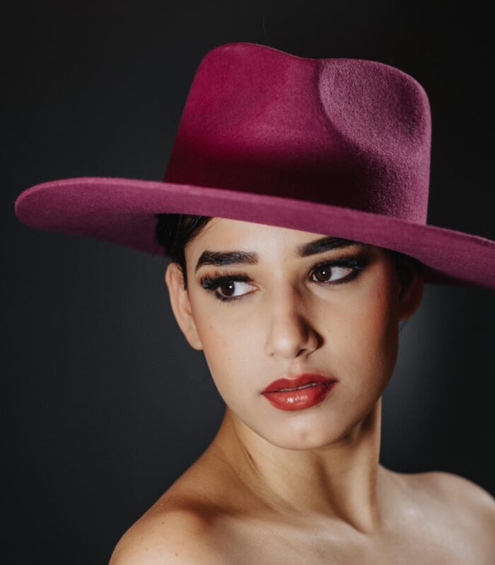 Fuchsia Fedora